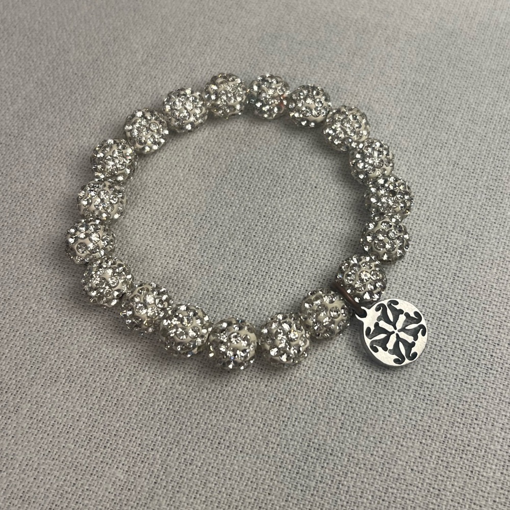 Rustic Cuff Bracelet (Silver)